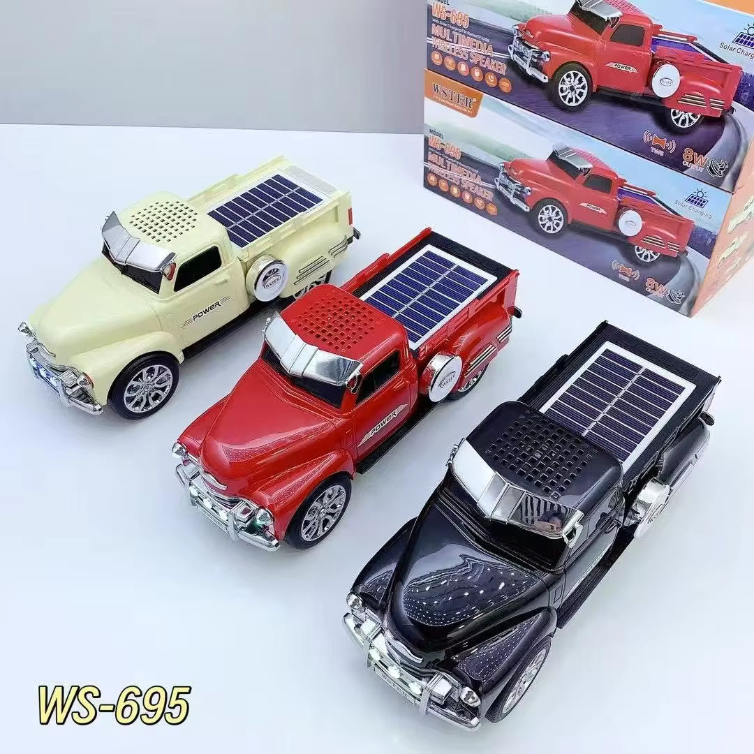 WS-695 Bluetooth Speaker – Vintage Truck Design