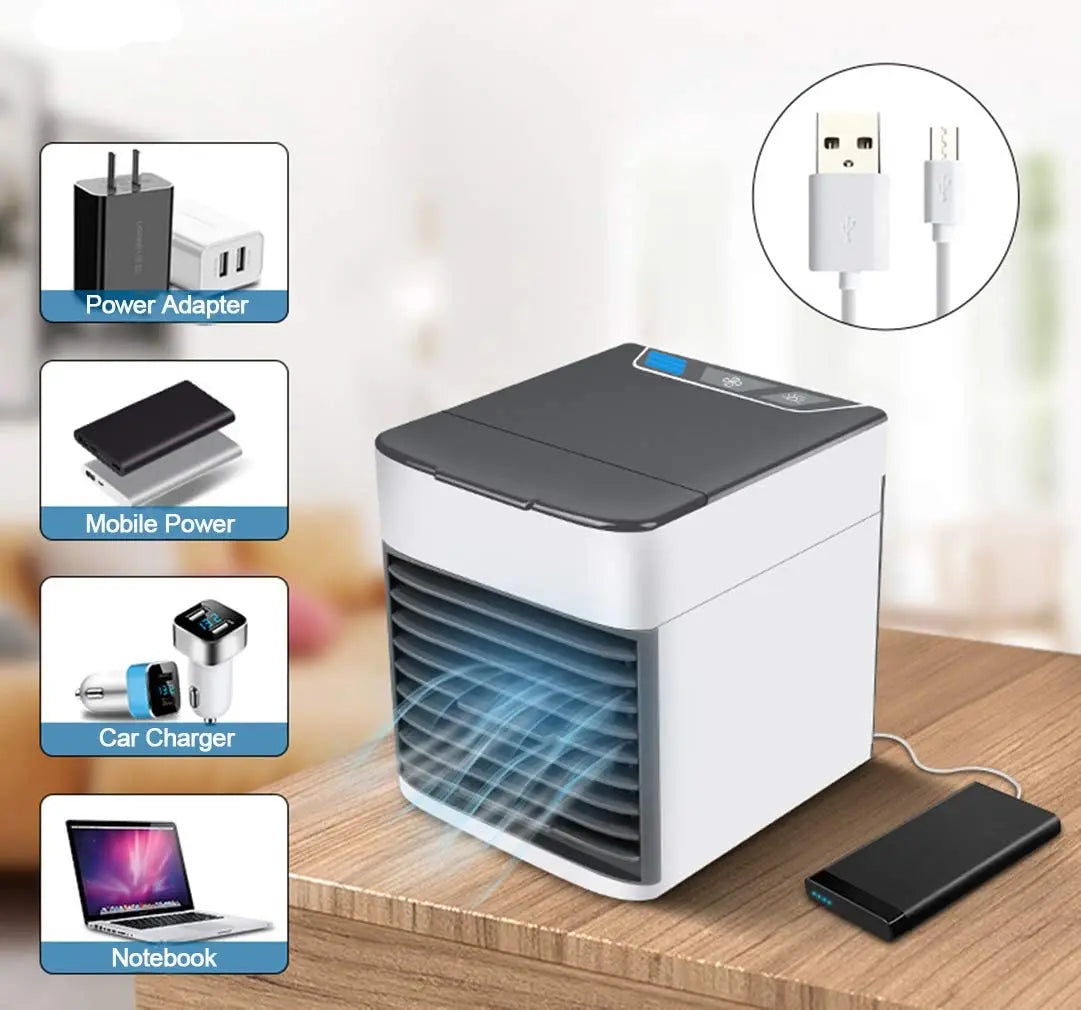 Mini Arctic Air Cooler – 3-in-1 Portable Cooling Fan & Humidifier