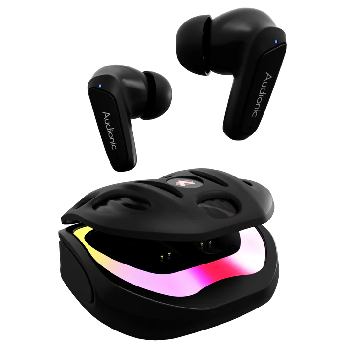 Audionic BattleBuds Pro Gaming Earbuds – 40ms Low Latency, RGB, 35Hr Battery