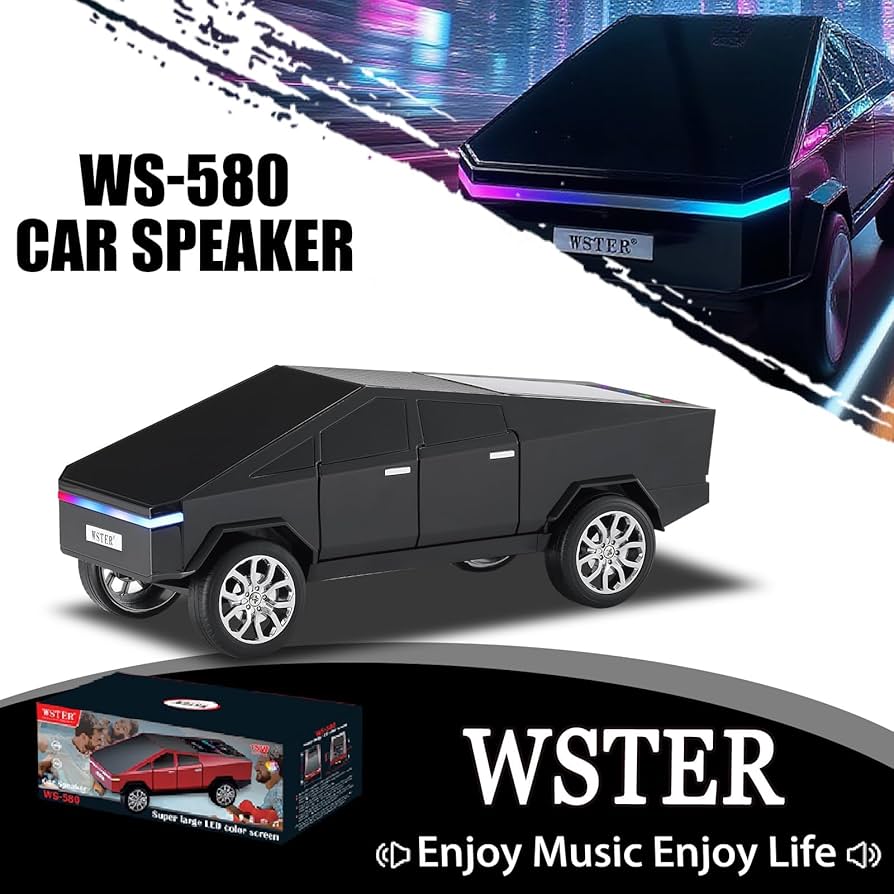 WSTER WS-580 Car Shape Bluetooth Speaker